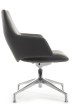 Конференц-кресло Riva Design Chair Spell-ST С1719 серая кожа - 2