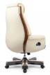 Кресло для руководителя Riva Design Byron YS1505A кремовая кожа - 4
