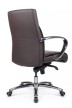 Кресло для персонала Riva Design Gaston-M 9264 коричневая кожа - 4