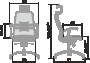Кресло для руководителя Метта Samurai S-3.04 синий - 4