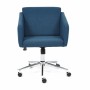 Кресло для персонала TetChair Milan синяя ткань - 1